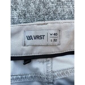 VRST‎ Pants 36x26 Limitless Gray Performance Stretch Golf 5 Pocket New